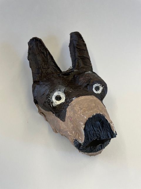 Paper Mache Dog1
