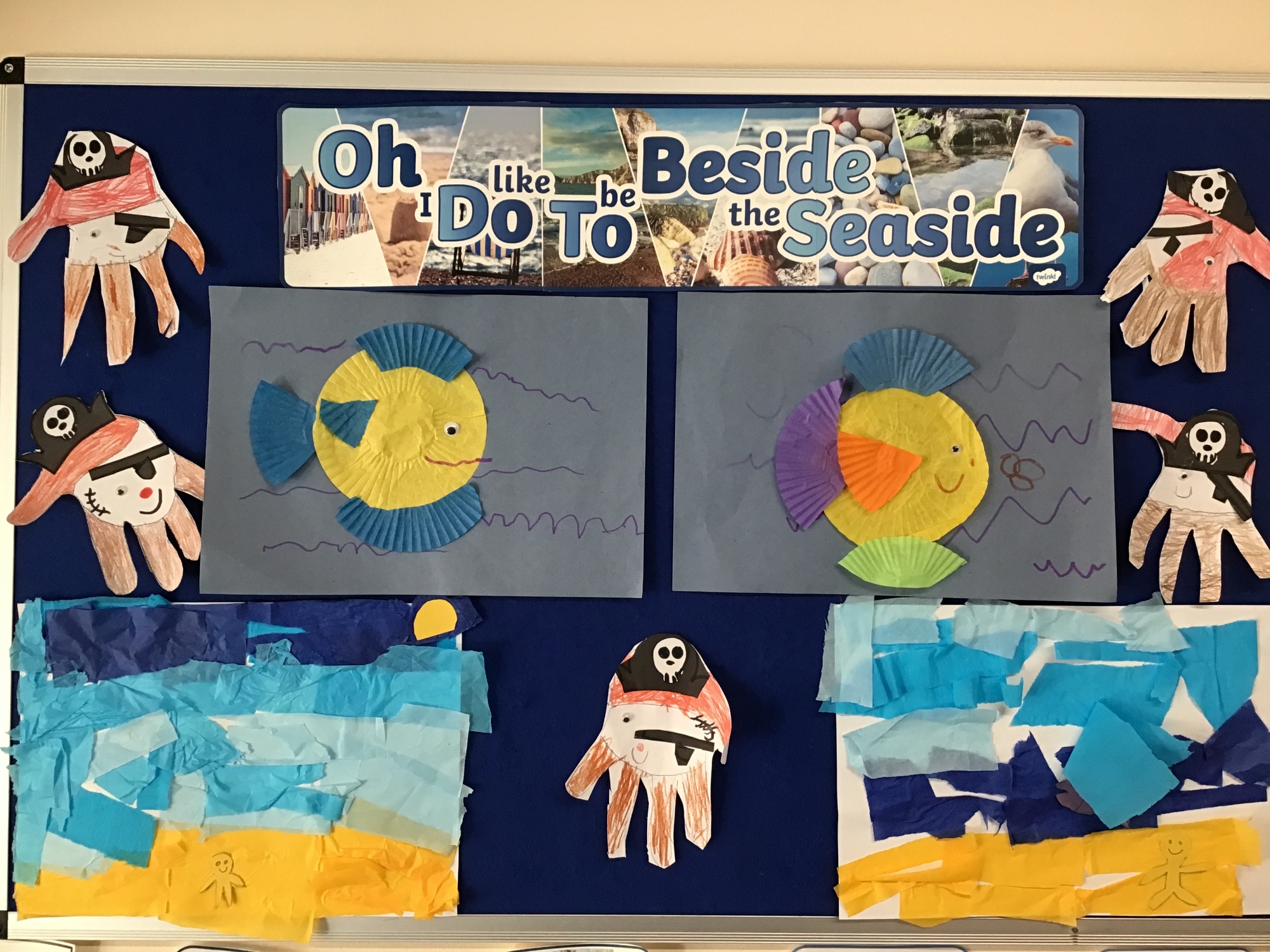 The seaside display in Cherry Class