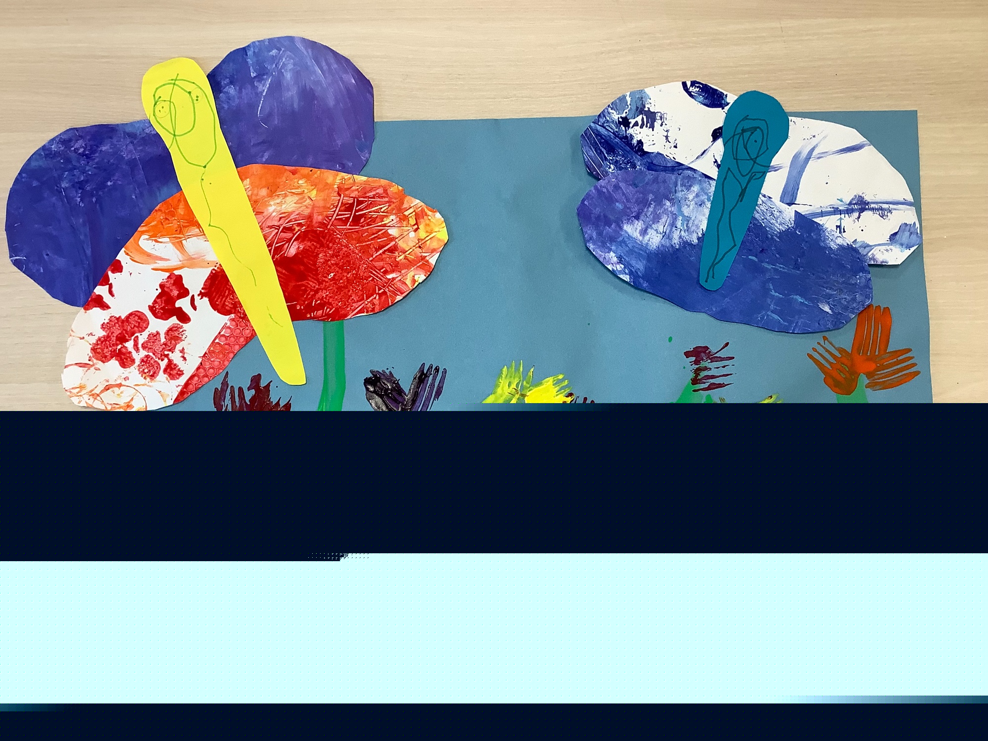 The final art work from Cherry class