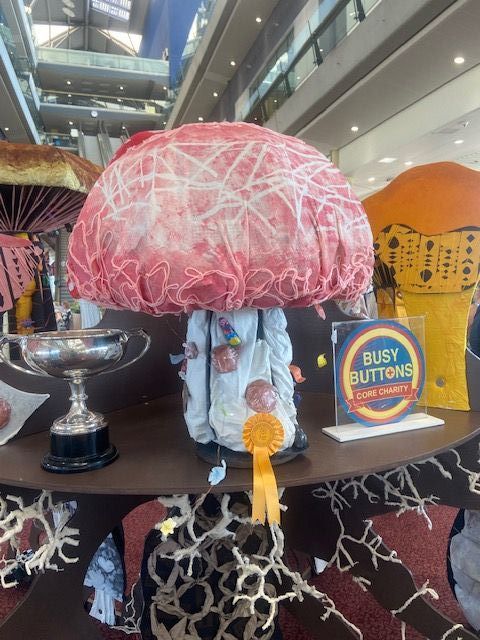 The  magical mushroom artwork and award