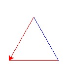 Turtle programming in Python  - triangle Turtle programming in Python  - triangle