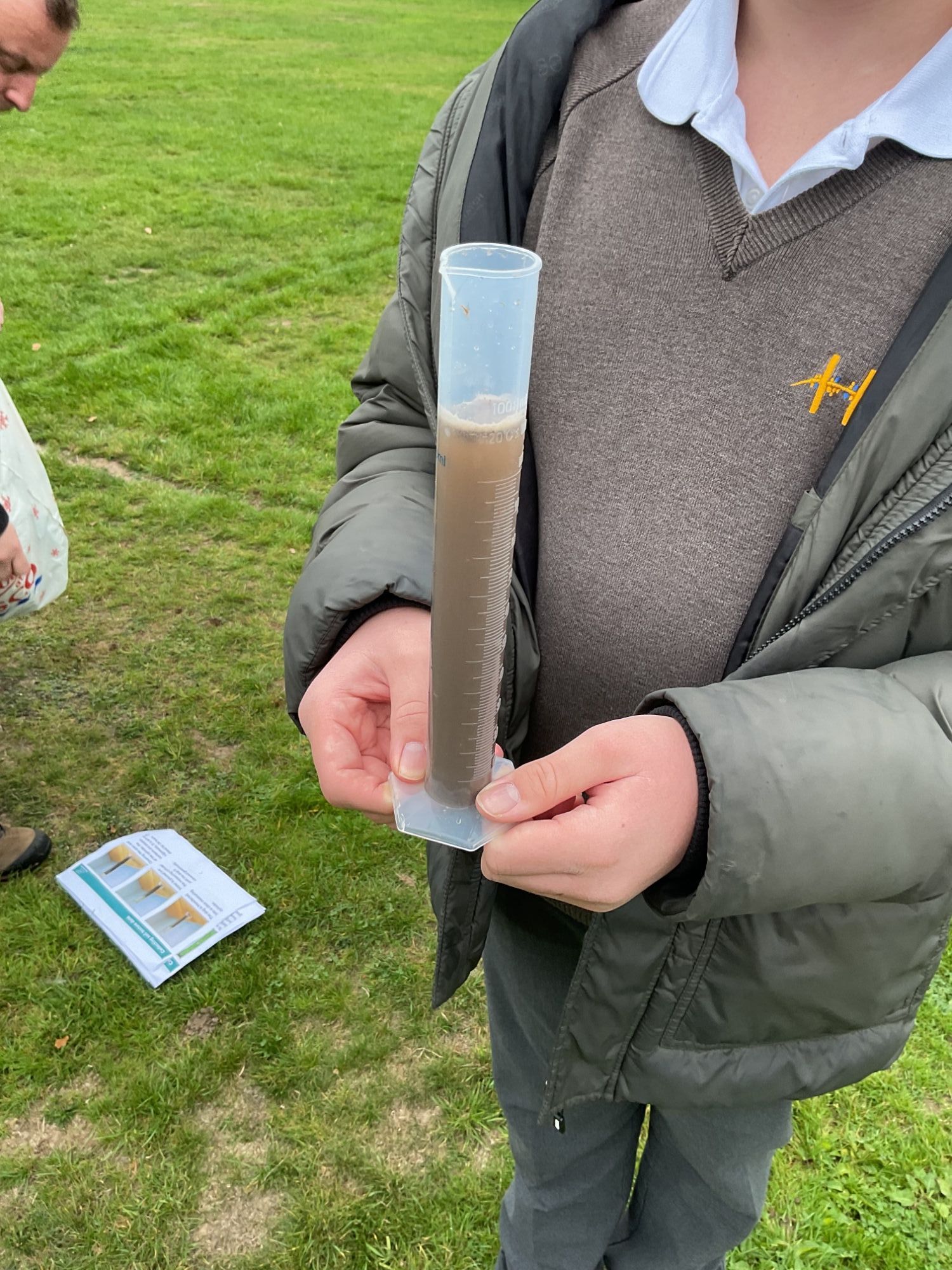 Soil compaction experiment  tube Soil compaction experiment  tube