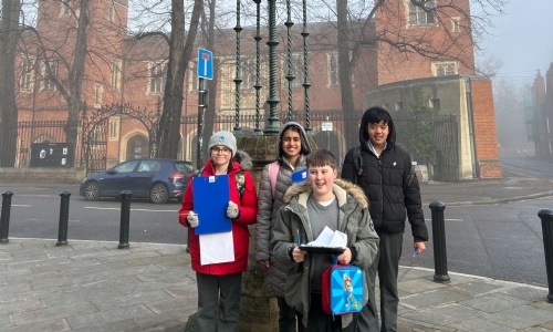 Earth class on a treasure trail in Eton